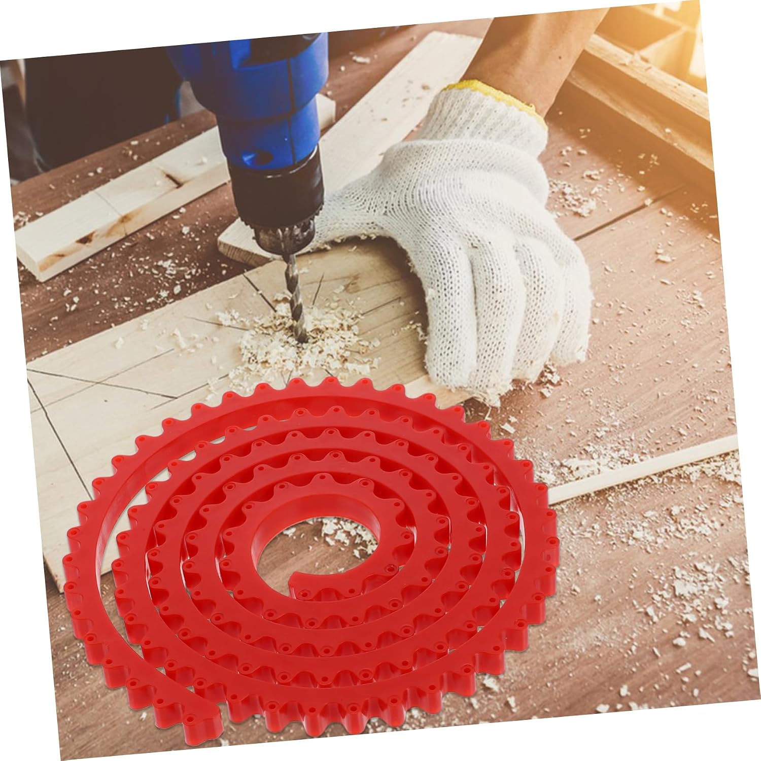 Woodworking Flexible Curve Template 78 Inch Gear Driven Rubber Strip