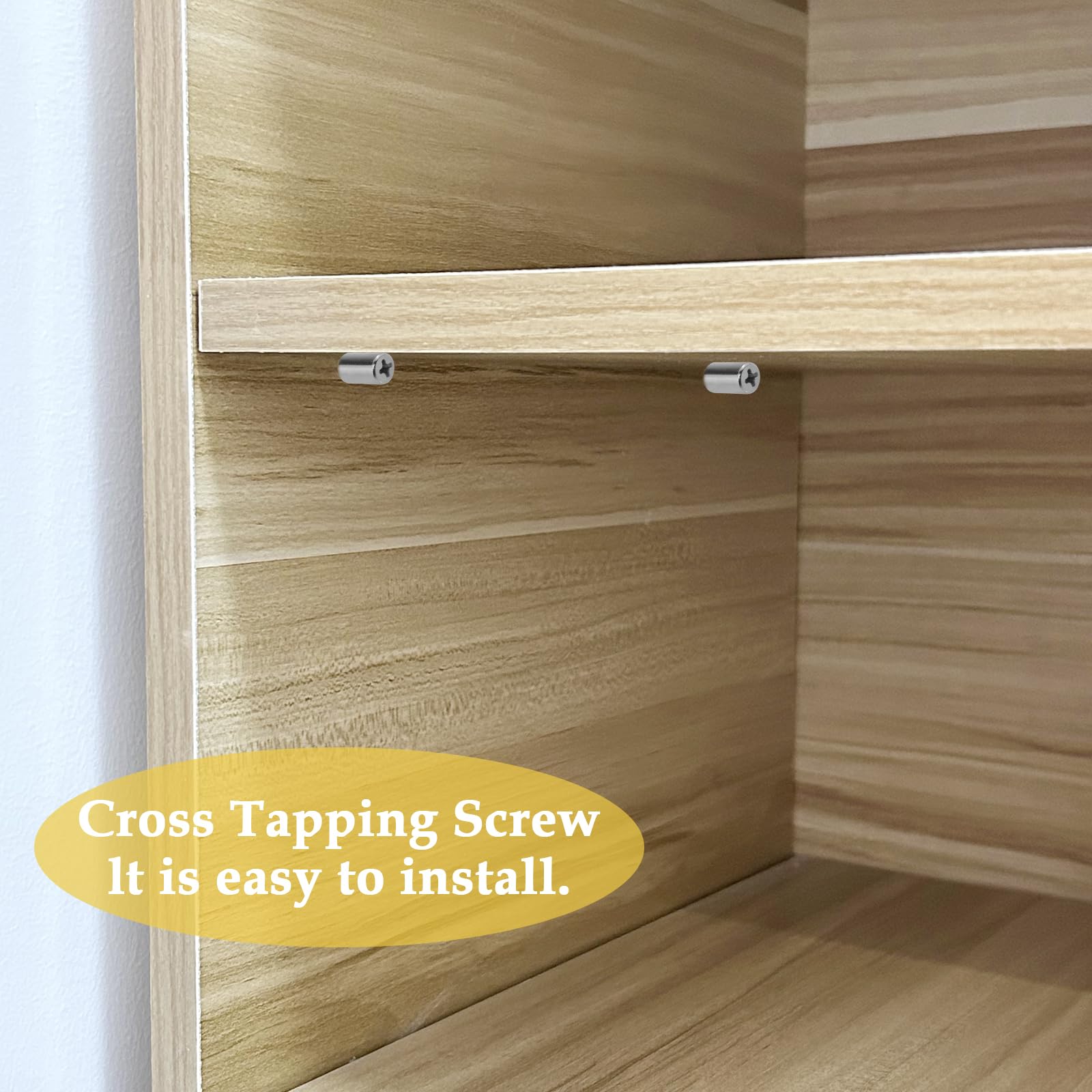 Cabinet Shelf Support Pegs with Non-Slip Sleeves, 50 Pack — Amazon image 4