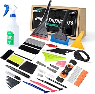 FOSHIO Car Window Tint Kit, Window Squeegee Vehicle Glass Protective Film Window Film Installation Kit Vinyl Wrap Tool Window Tinting Kits