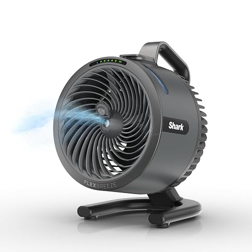 All-New Shark FlexBreeze HydroGo Pro Fan - Powerful, portable fan,