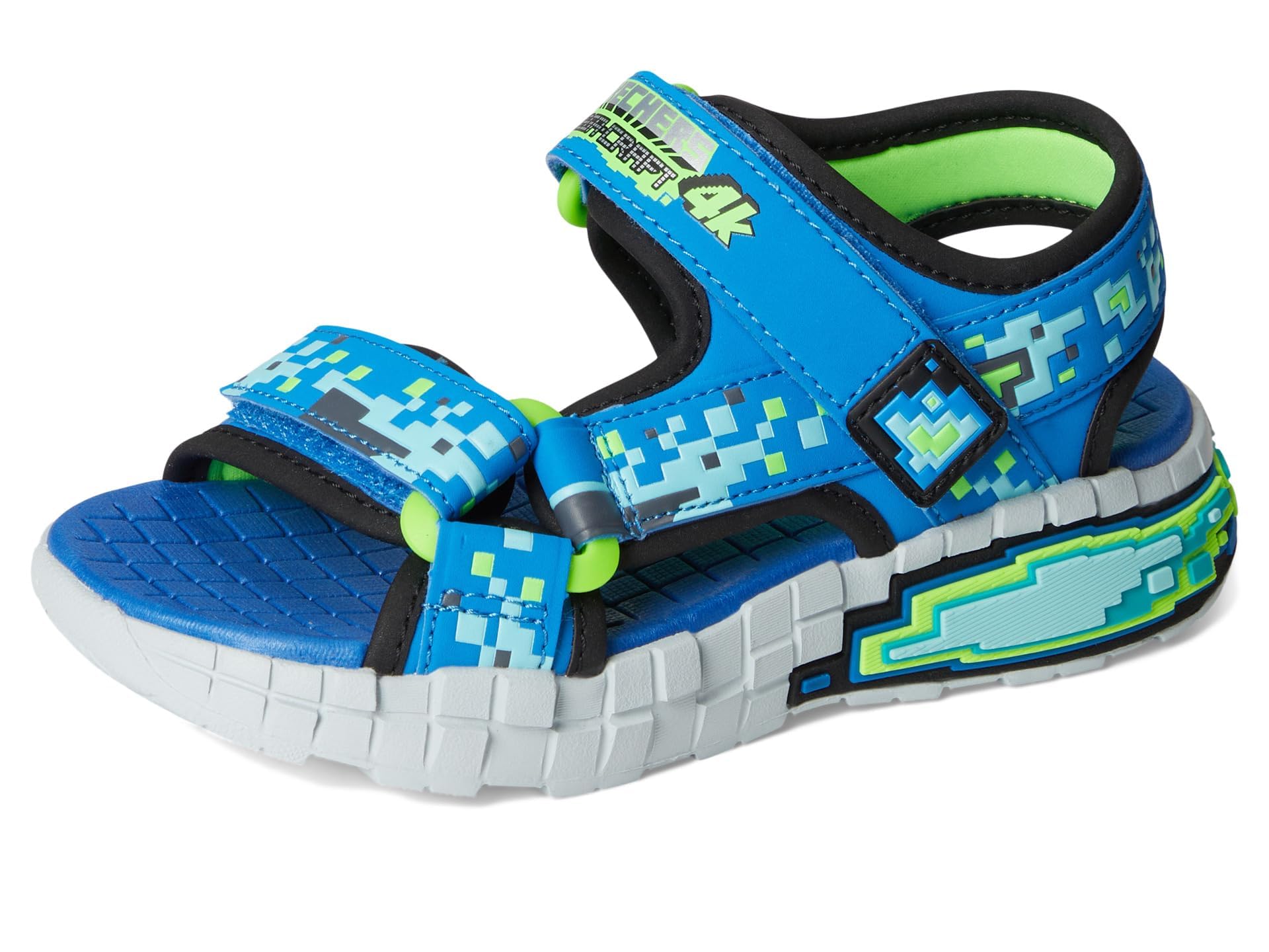 Skechers Chłopcy Mega-splash 4kSandał płaski
