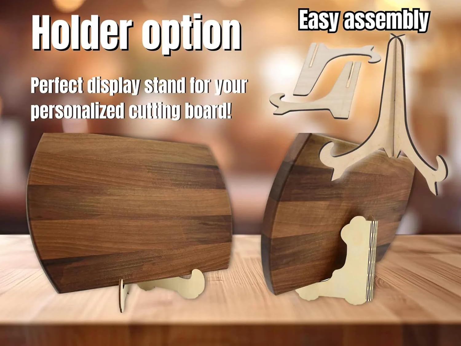 Funny Personalized Wooden Cutting Board Custom Name Gift Perfect For Christmas Holiday Kitchen Decor Serving Board With Engraved Deer Design Ideal For Hunters Cooks Or Home Chefs Rustic Holiday Gift
