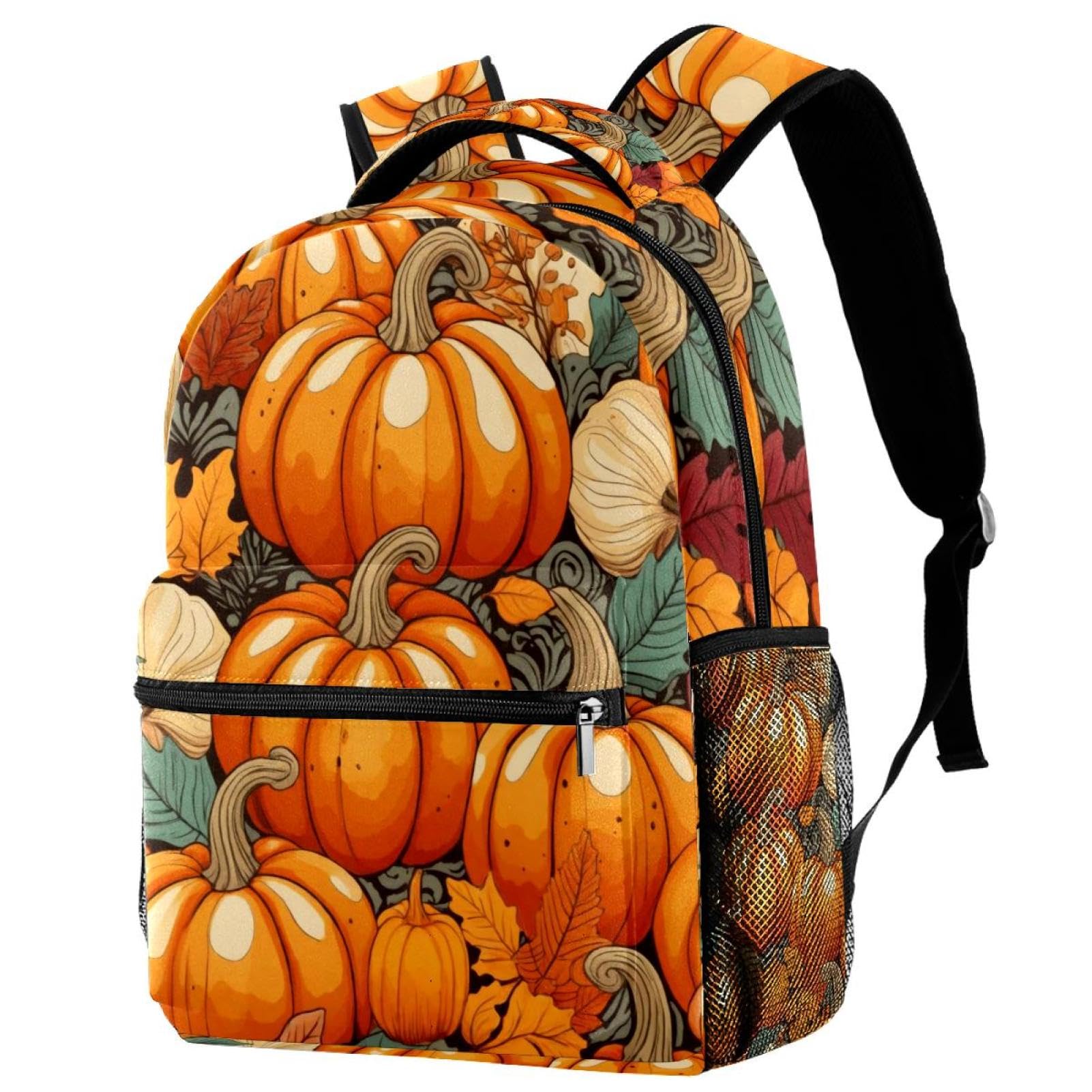 Sac à dos d'école multicolore taille unique avec porte-bouteille