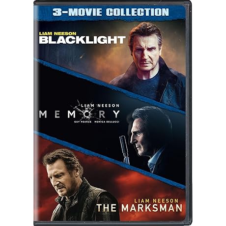 Blacklight / Memory / The Marksman 3-Movie Collection [DVD]