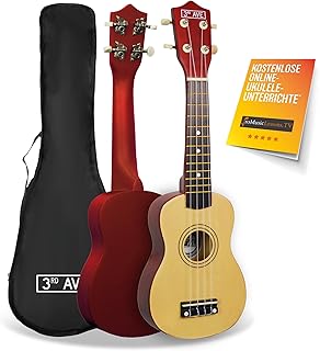 Sponsored You’re seeing this ad based on the product’s relevance to your search query.Learn more about this advertisement 3rd Avenue Soprano Ukulele for Beginners with Gig Bag - Natural.