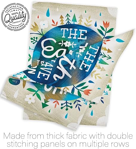 Miniatura 7 de Breeze Decor S115141-BO - Juego de banderas verticales decorativas con expresión inspiradora común, casa de 28 x 40 pulgadas y jardín de 13 x 18.5