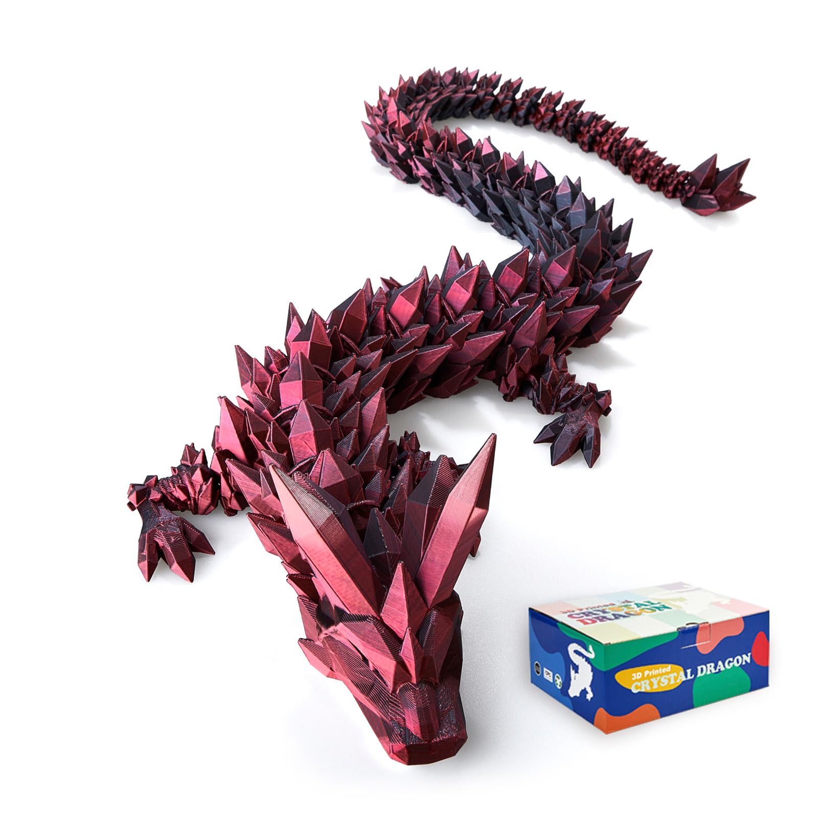 Meet Gladness 24 inch Large 3D Printed Dragon