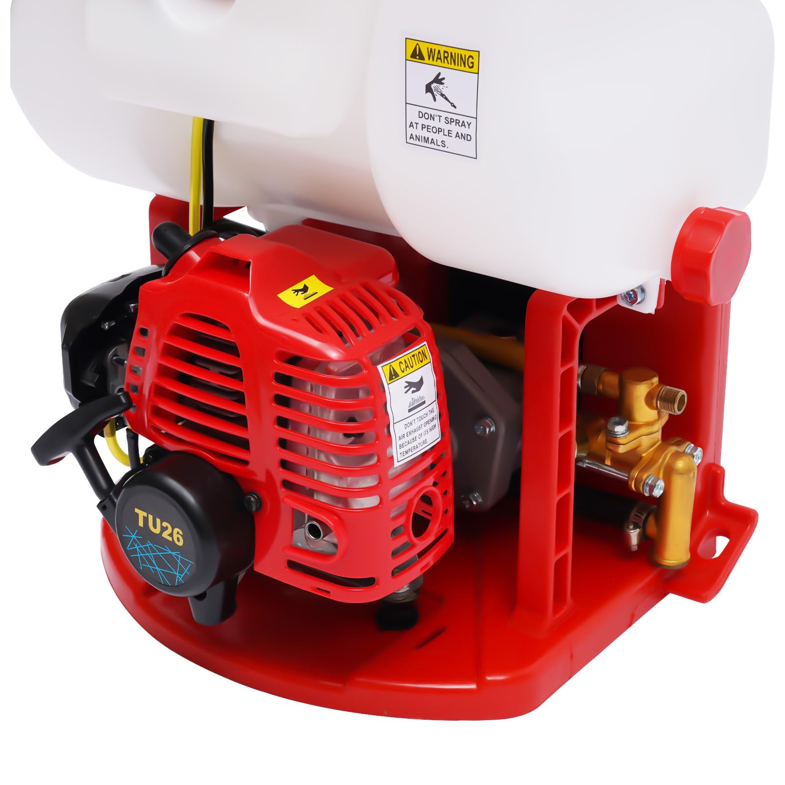 Pulverizador de motor de gasolina, potente pulverizador de espalda con motor de 2 tiempos para un control eficaz de plagas y malas hierbas en jardines, huertos y agricultura