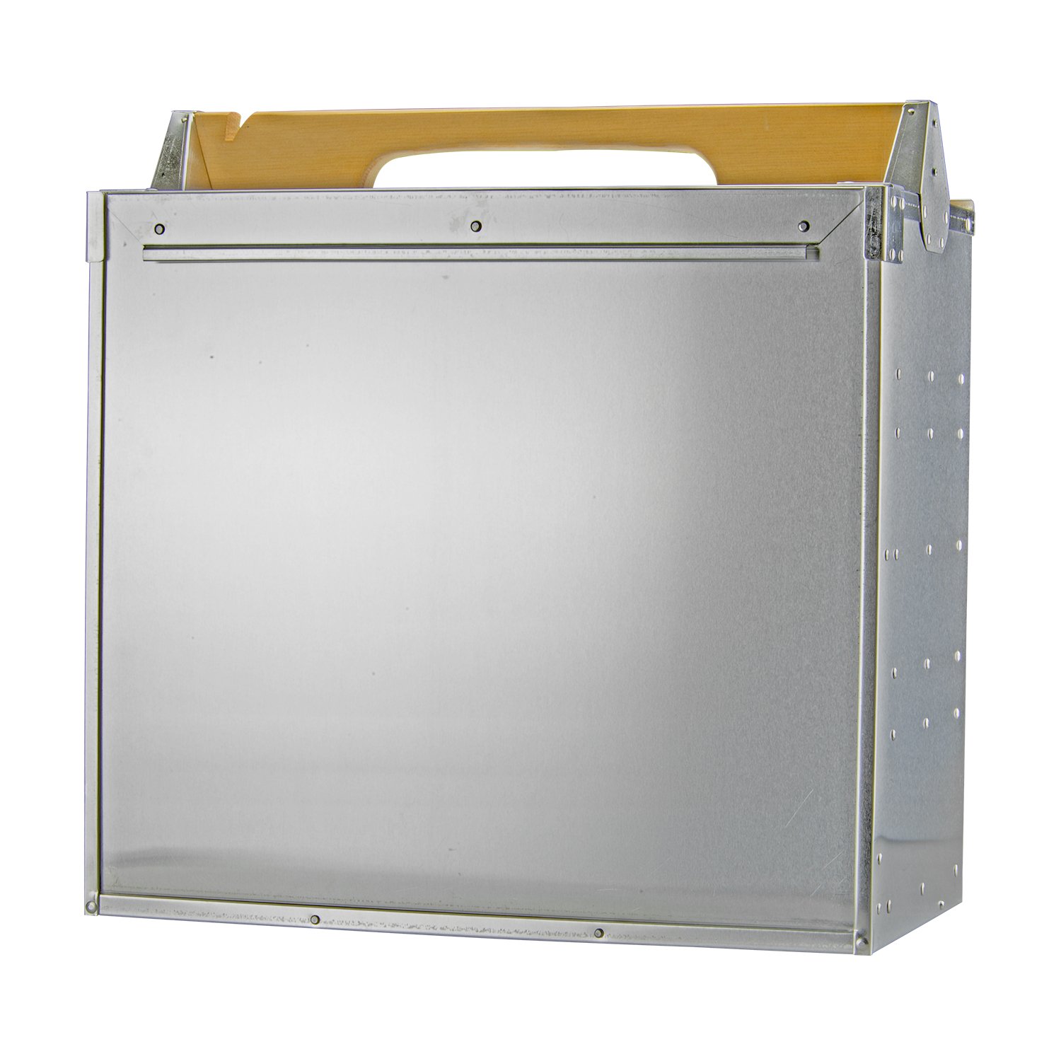 Mt Trimatsu Aluminum Delivery Box, Horizontal Type, 4 Tiers, Fits 8 Bowls