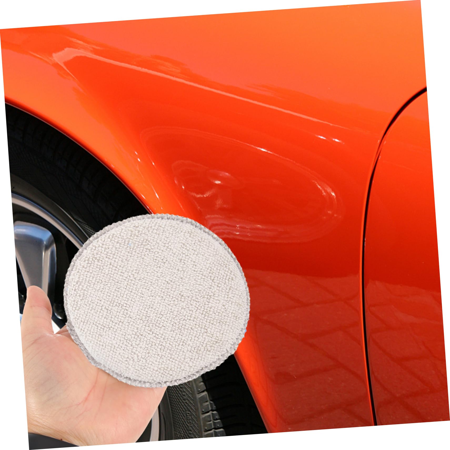 SOLUSTRE 30stücke Wachsapplikator-pads Schwamm Für Fahrzeugpflege Mikrofaserschaum Perfekten Und Polieranwendung Für Autoenthusiasten Und