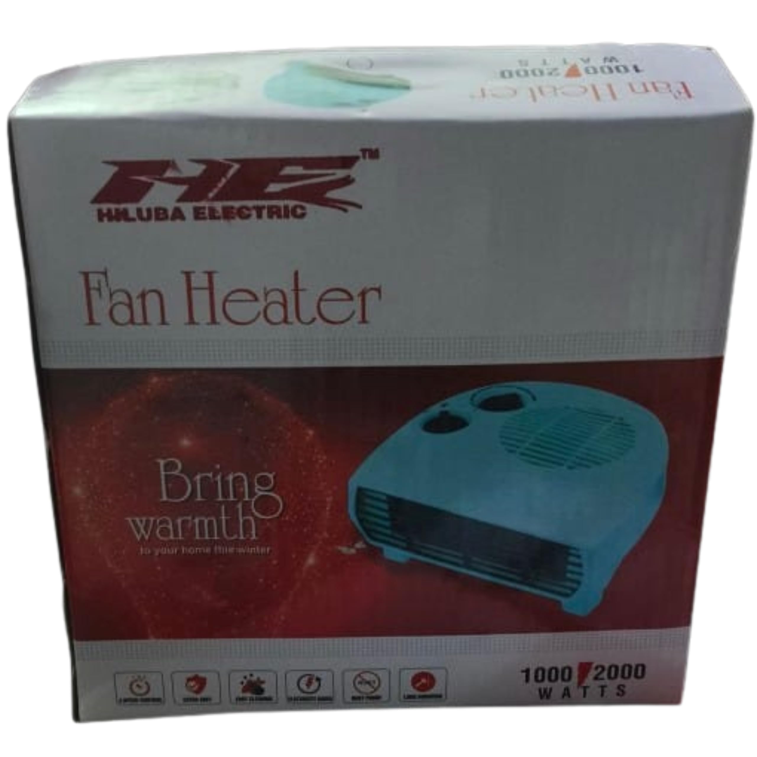 Fan Heater with Dual Heat Settings, Portable Electric Room Heater for Home and Office Use, 1000/2000 Watts Fan Heater for Winter Warmth.-image-43