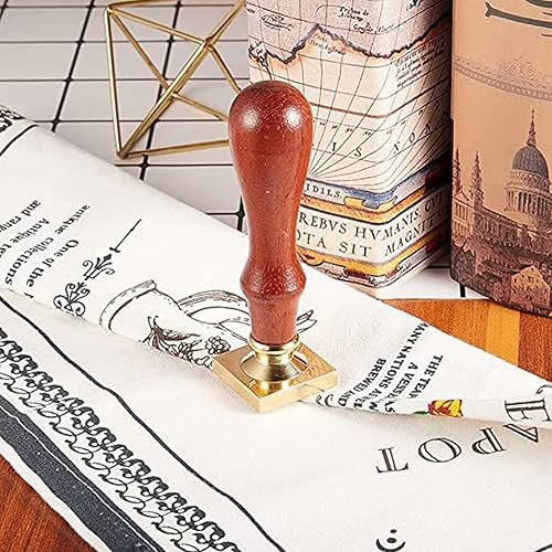 Miniatura 5 de CRASPIRE Sello de cera de colibrí, sello de sellado de animales, de pájaro, sellos de cobre, forma cuadrada, retro, extraíble, latón, cabeza con