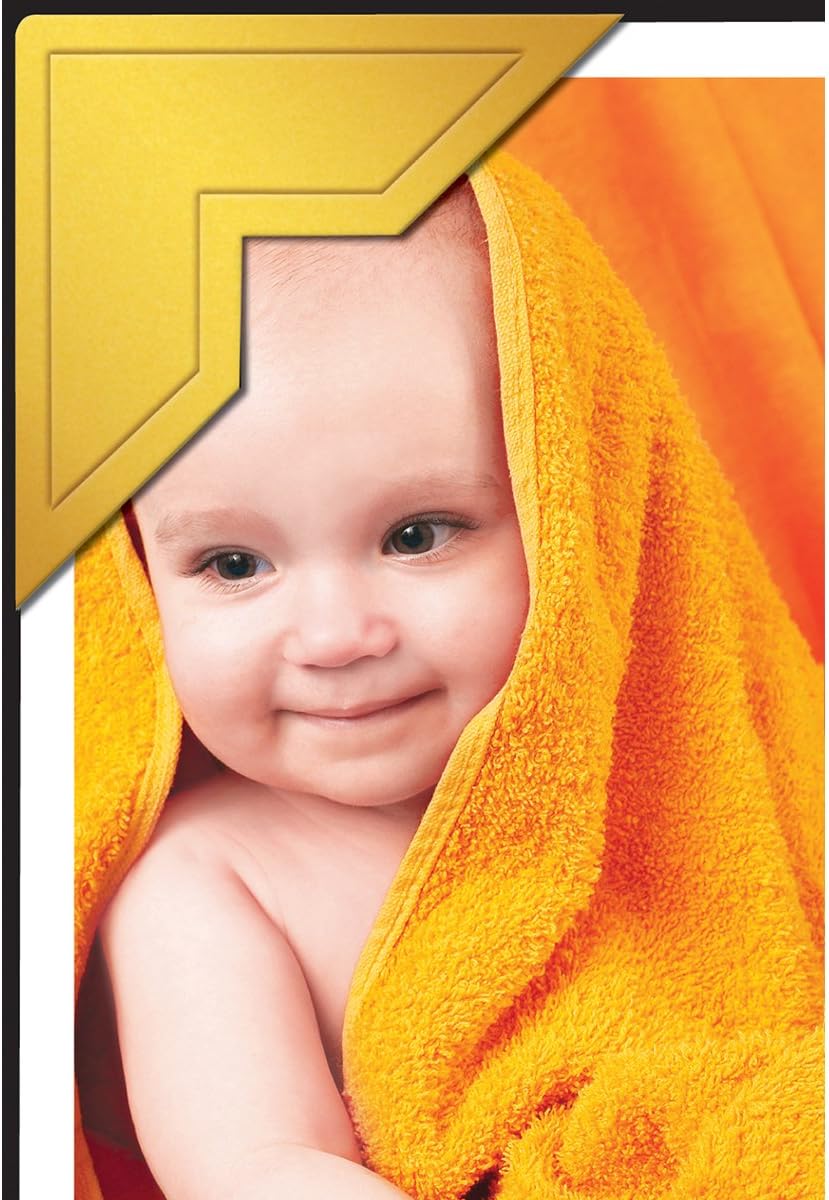 Lineco 533-0028PS Gold .5" Self-Adhesive Photo Corners 252/Pkg