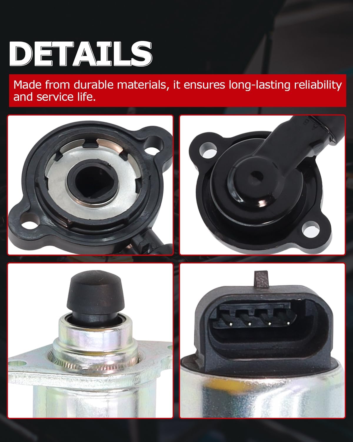 1ST Idle Air Control Valve and Throttle Position Sensor for GMC, for Chevy, for Cadillac Suburban Tahoe Sierra Yukon Firebird GTO Escalade 1992-2002, Replaces OE: 2171806 + 2132718