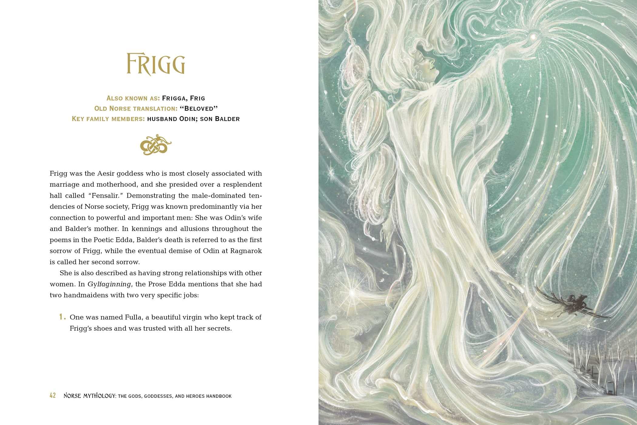 Norse Mythology: The Gods, Goddesses, and Heroes Handbook: From Vikings to Valkyries, an Epic Who's Who in Old Norse Mythology