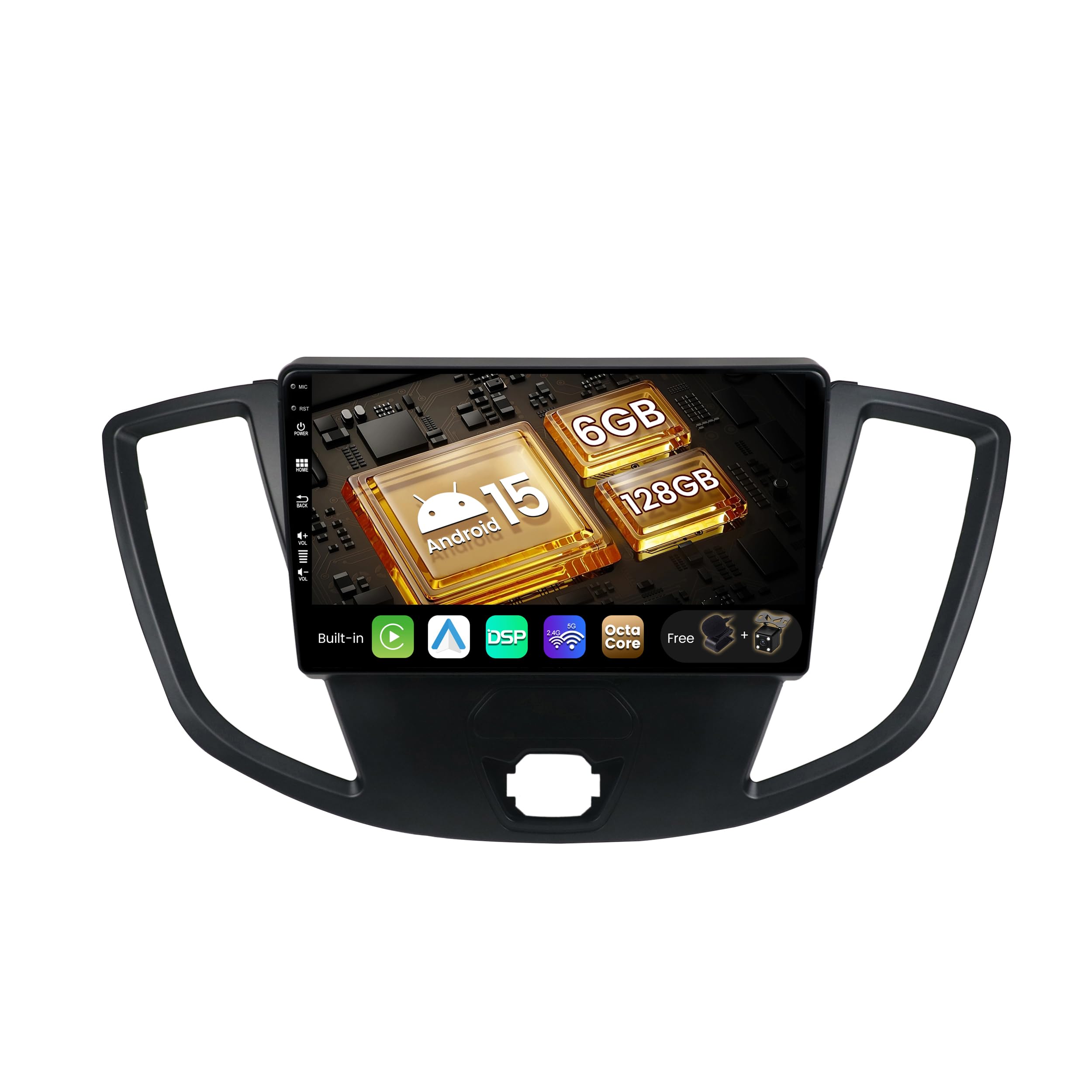 Autoradio Ford Transit Custom Android 15 SXAUTO 9 pouces DSP - 8