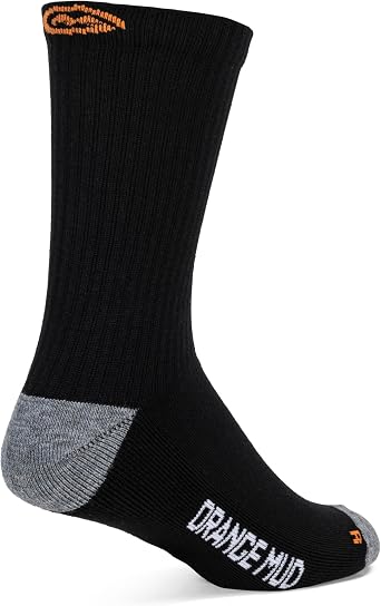 Orange Mud 6 Merino Wool Sock Performance Running & Outdoor Socks with Moisture Control & Reinforced Durability in Sports
