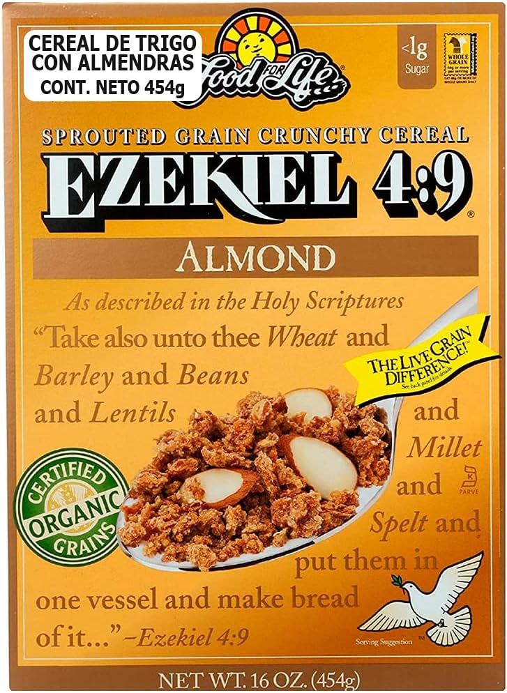 Whole Grain Cereal Almond 454g