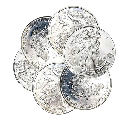 2010-2018 American Silver Eagle Toned Spots 1 Coin $1 Circulated