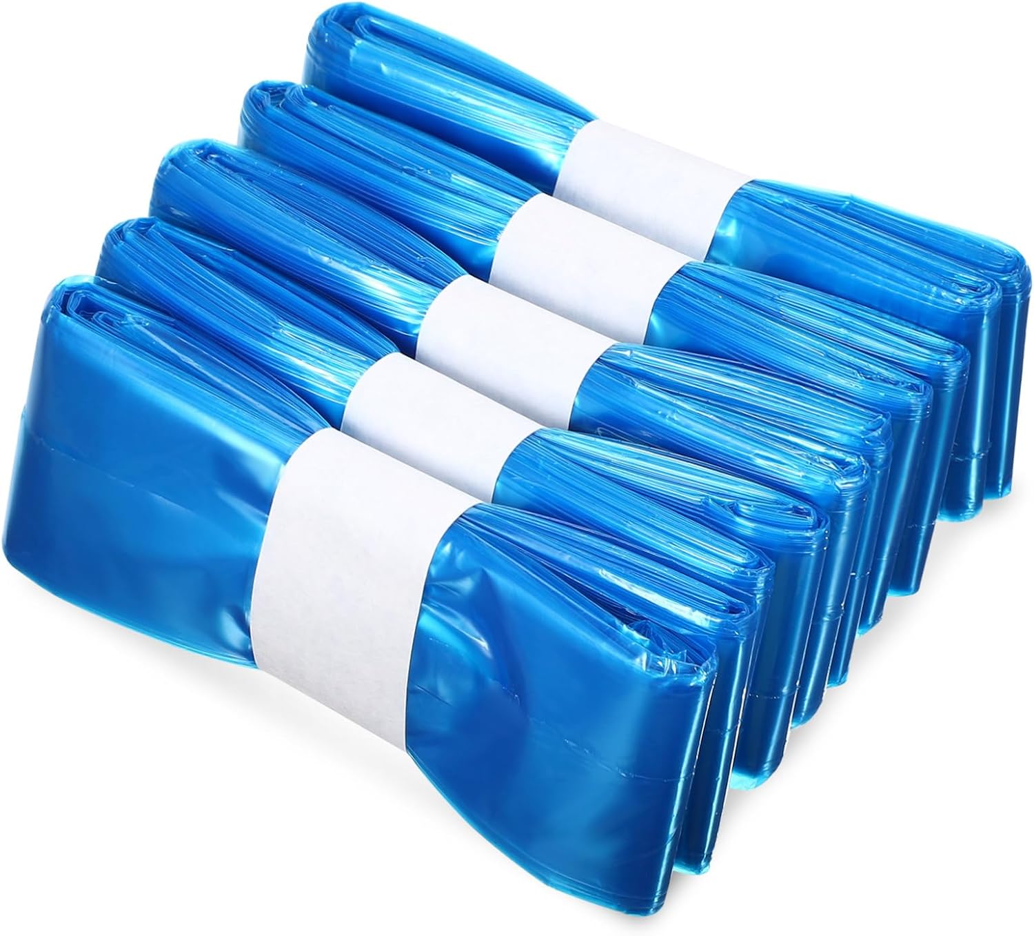 ULTECHNOVO 5-Pack Disposable Diaper Pail Refill Bags Odor-Proof Liners for Baby Waste Compatible Most Diaper Pails for New Parents and Nursery Use