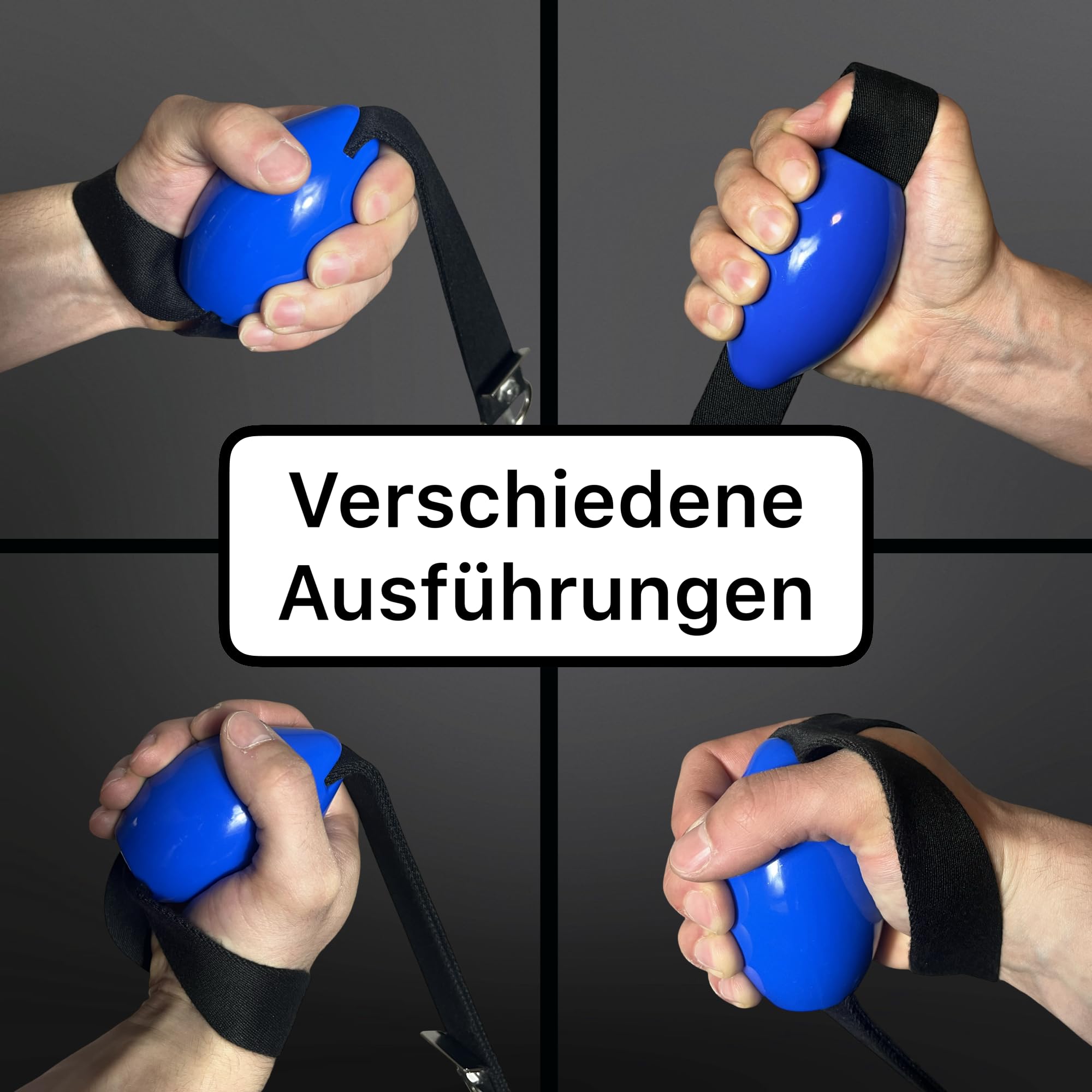 OAP Armwrestling Pronator Egg, Handtrainer Ball, Unterarmtrainer, 100% Made in Germany, Handgelenkball, Kompatibel mit Kabelzug, Widerstandsbänder, Loading pin, für Home Gym/ Fitnessstudio