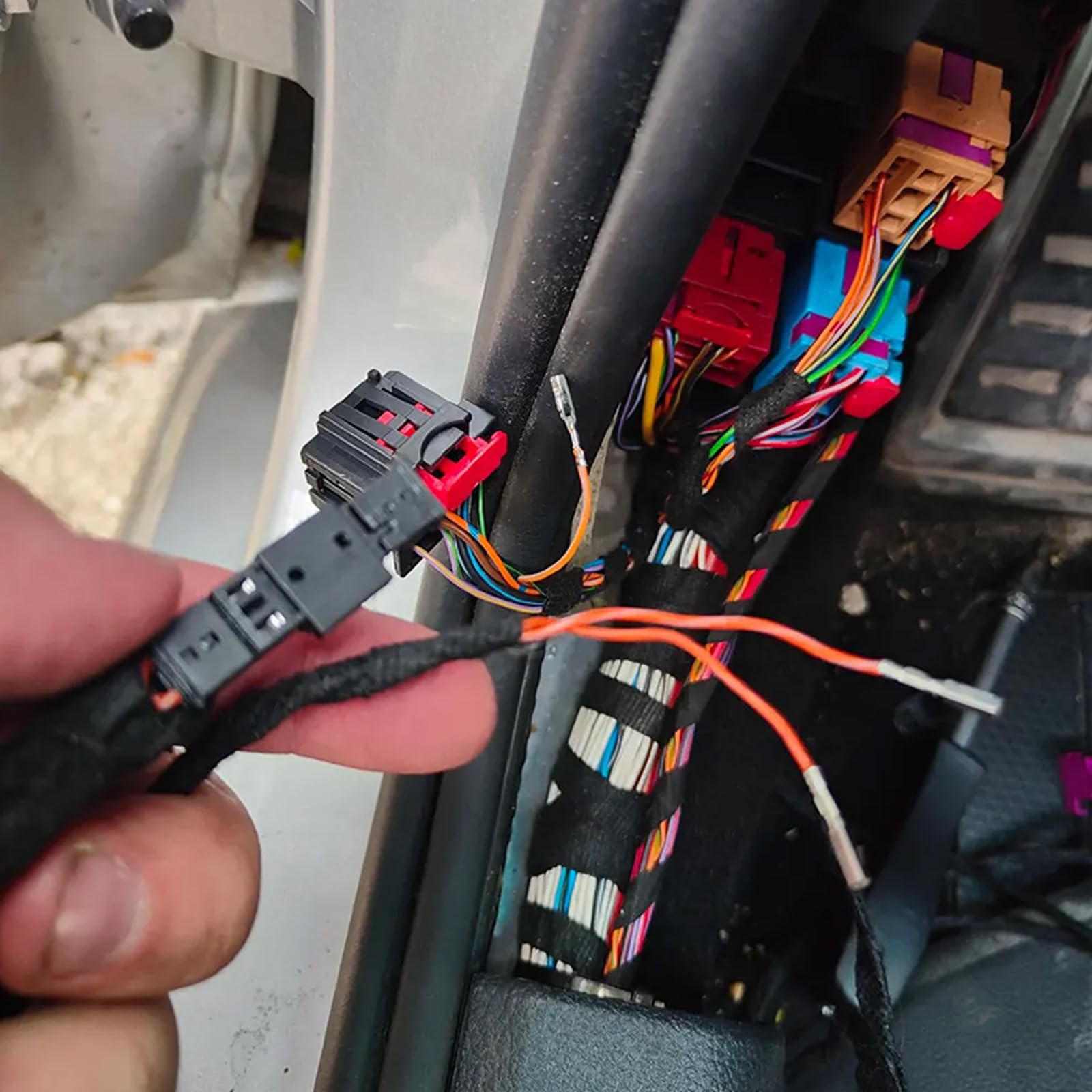 Centralina facile da installare per sistemi di monitoraggio della pressione dei pneumatici con dispositivo rapido 5Q0907275B 5Q0907273B centralina per sistemi di controllo pressione