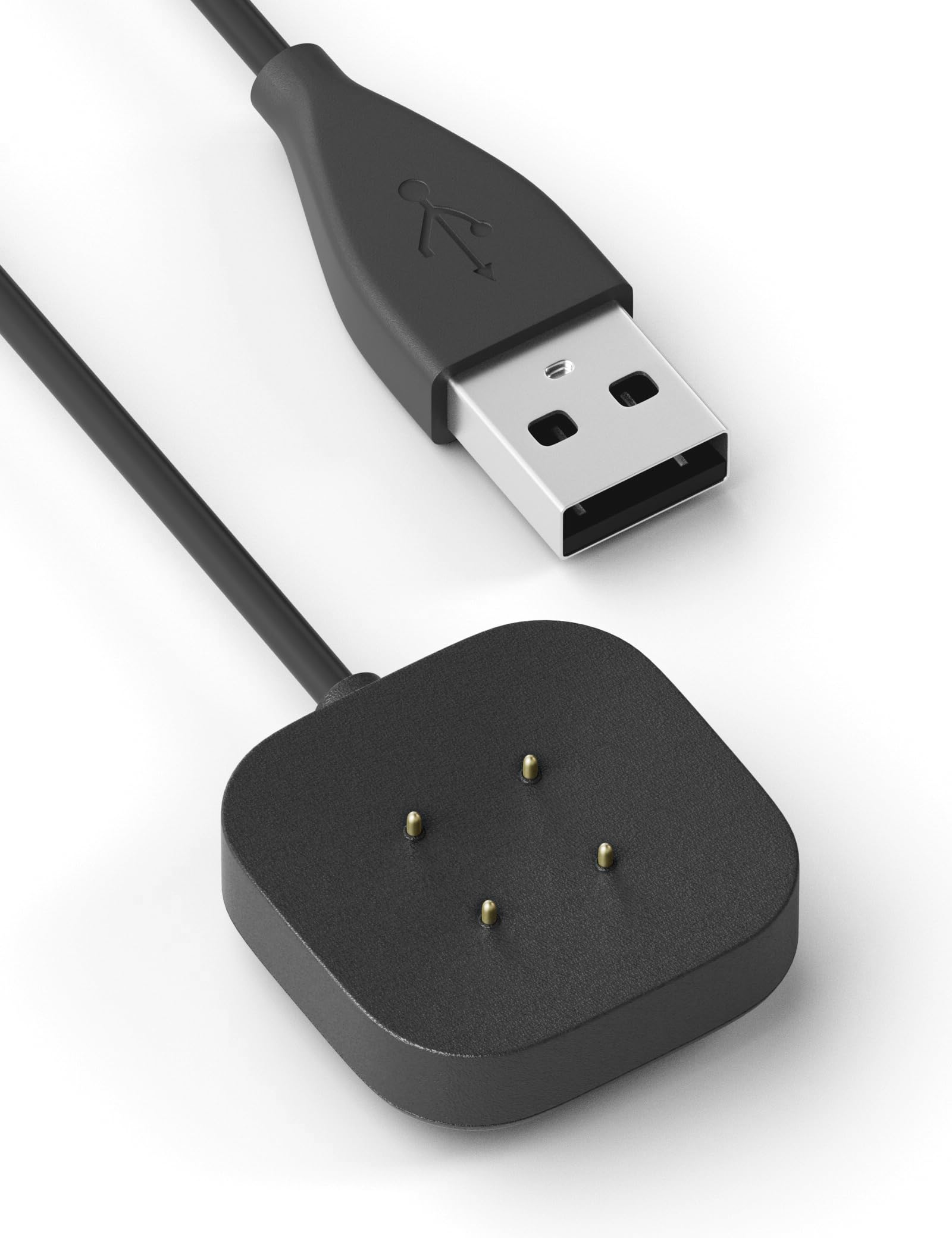 BicmiceCompatible with Fitbit Sense & Versa 3 Charger Replacement Charging Cable Dock for Sense 2,Sense,Versa 4,Versa 3 Smartwatch 3.3Ft USB Magnetic Wireless Cord