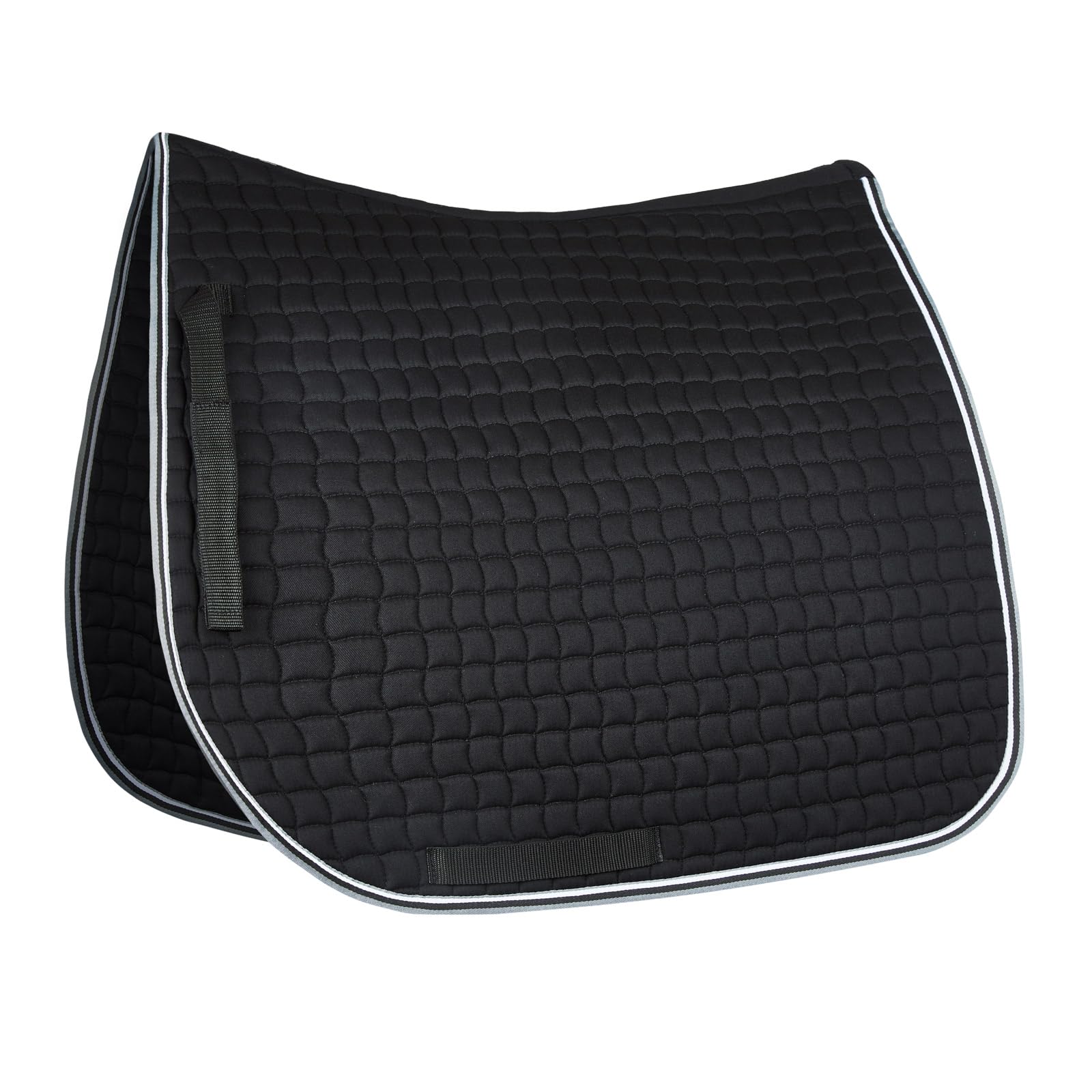 Tapis De Selle Harrison Howard Champion GP – Blanc Matelassé Polaire – Nouveau (boîte Ouverte)