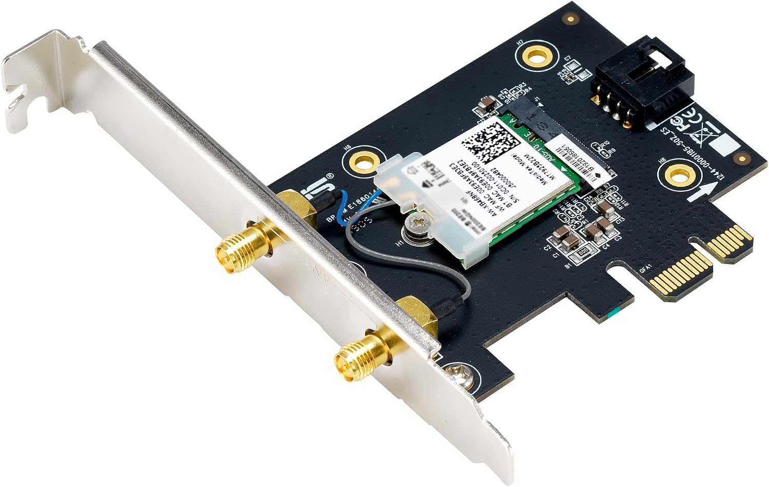 ASUS BE6500 – Adaptador WiFi 7 PCI-E tribanda | 802.11be Bluetooth 5.4, Seguridad de Red WPA3, OFDMA y MU-MIMO, Multi-Link Operation 9
