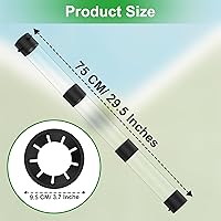 Vista 6 de Pickleball Ball Retriever & Ball Hopper Storage con correa Pickle Balls Tubo Pickup