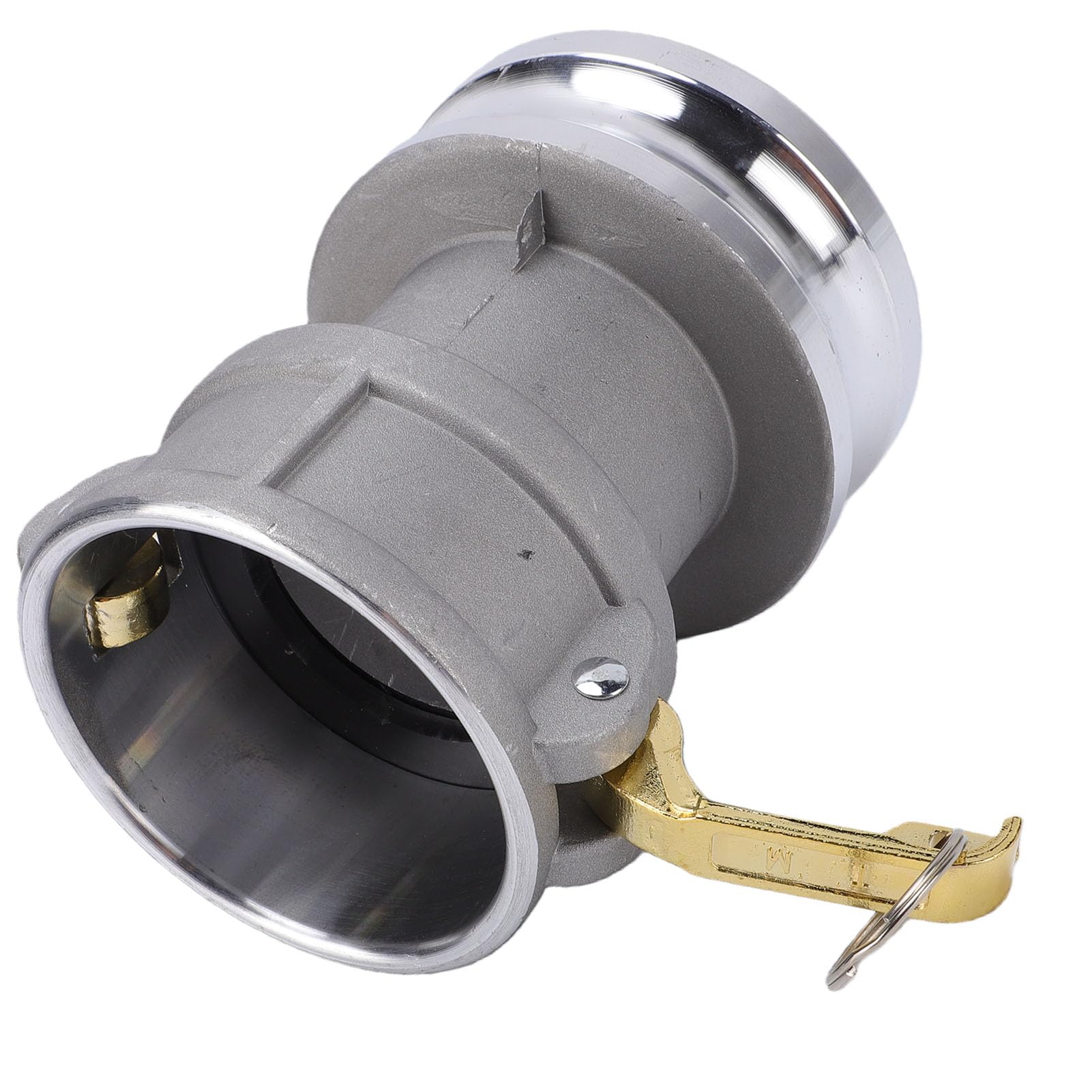 Raccordo per Tubo Camlock DA 3 Pollici Femmina X 4 Pollici Maschio Camlock Accoppiamento per Trasferimento Acqua Olio, Materiale in Ottone Resistente e Acciaio Inossidabile