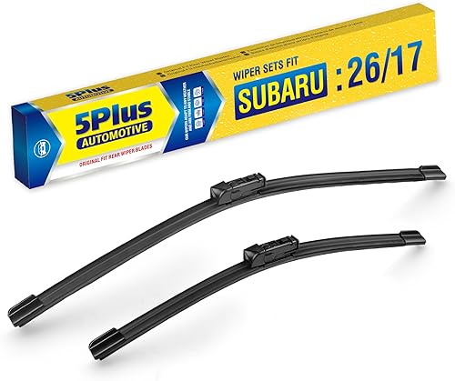 Limpiaparabrisas de repuesto de 26 pulgadas + 17 pulgadas, repuesto para Subaru Forester 2021 2020 2019 (juego de 2), limpiaparabrisas de repuesto
