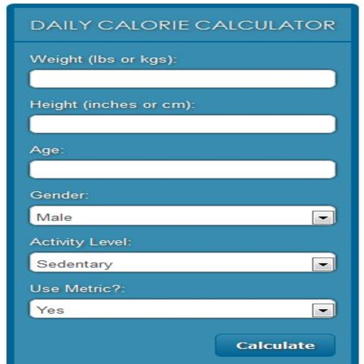 Fitness & Calories Calculators App on Amazon Appstore