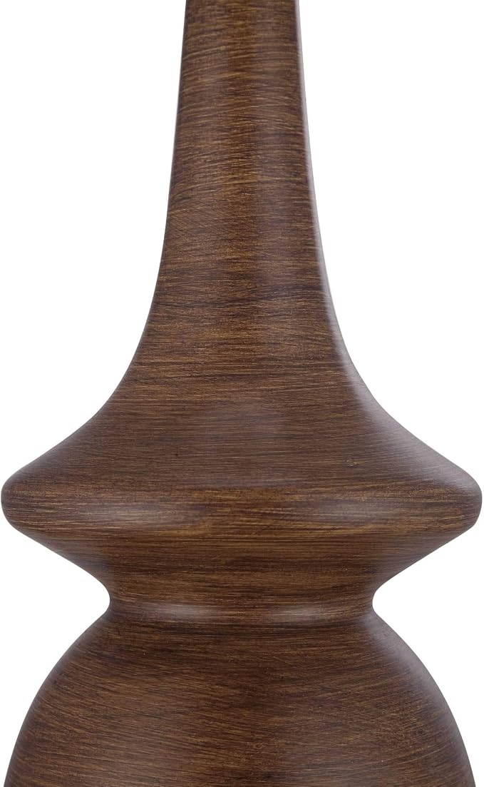 Lámparas de Mesa de Noche de Madera y Modernas, Set de 2, 24" miniatura 5