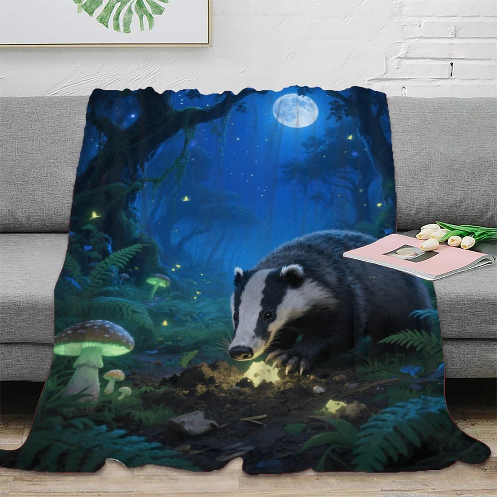 Emyxpaqm Style-6 Fleece Throw Blanket