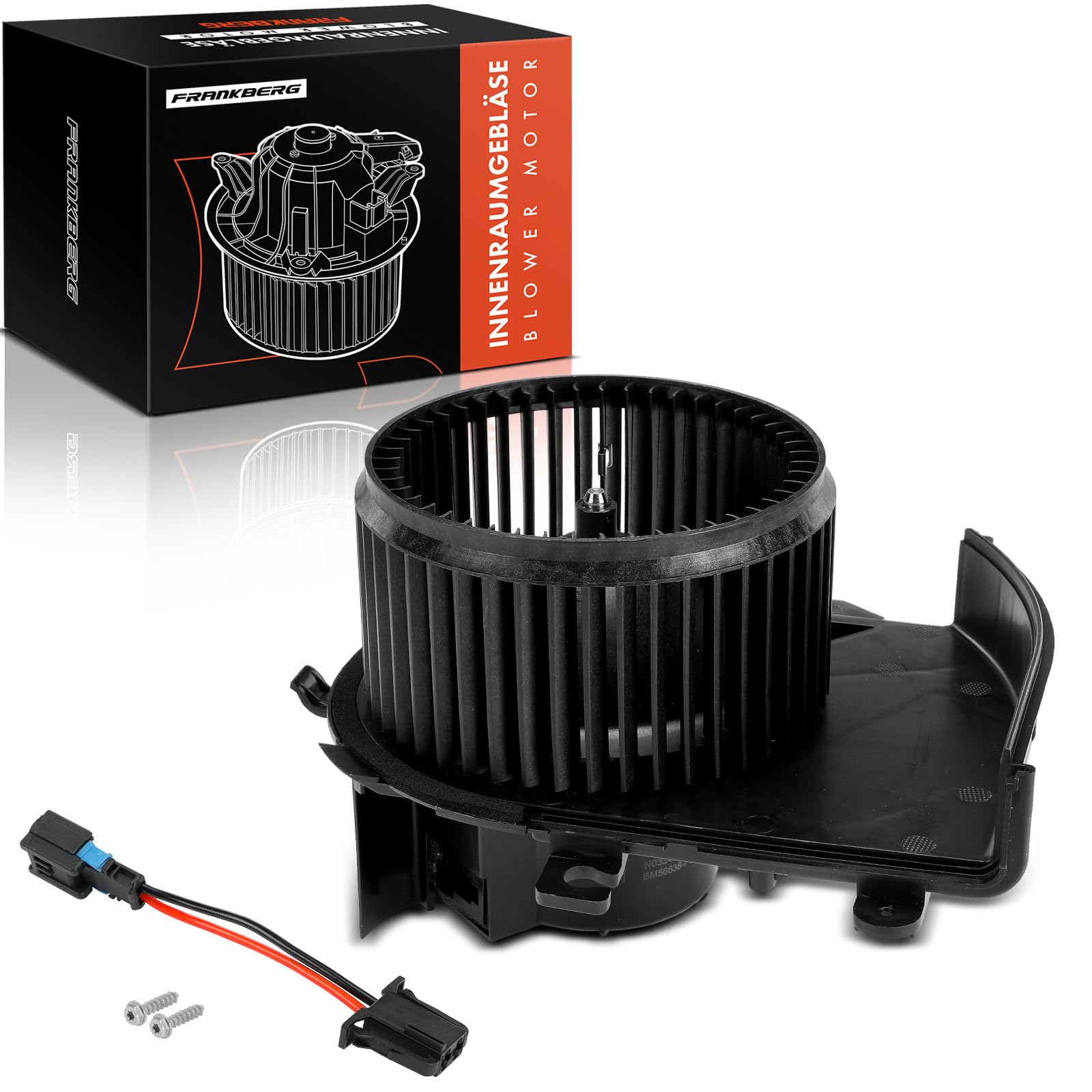 Frankberg Motore del ventilatore Ventilatore del riscaldamento Compatibile con Jumpy VF7 Expert Tepee VF3X Jumpy Furgone Replace# 6441X7