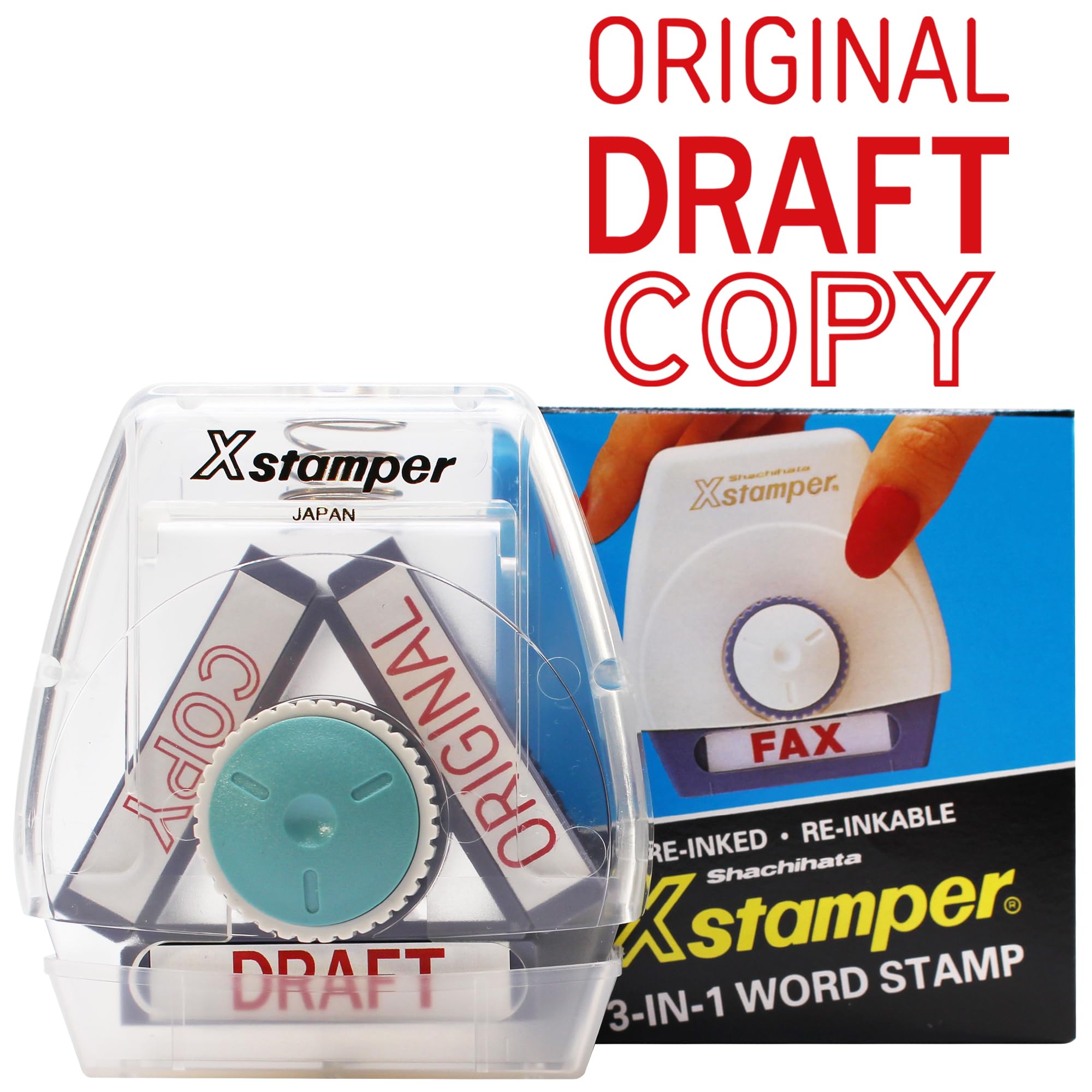 Xstamper 3-in-1 Ink Stamp