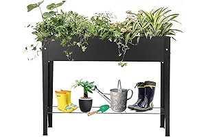 Piksedo: Modern Elevated Standing Planters for Vibrant Gardens