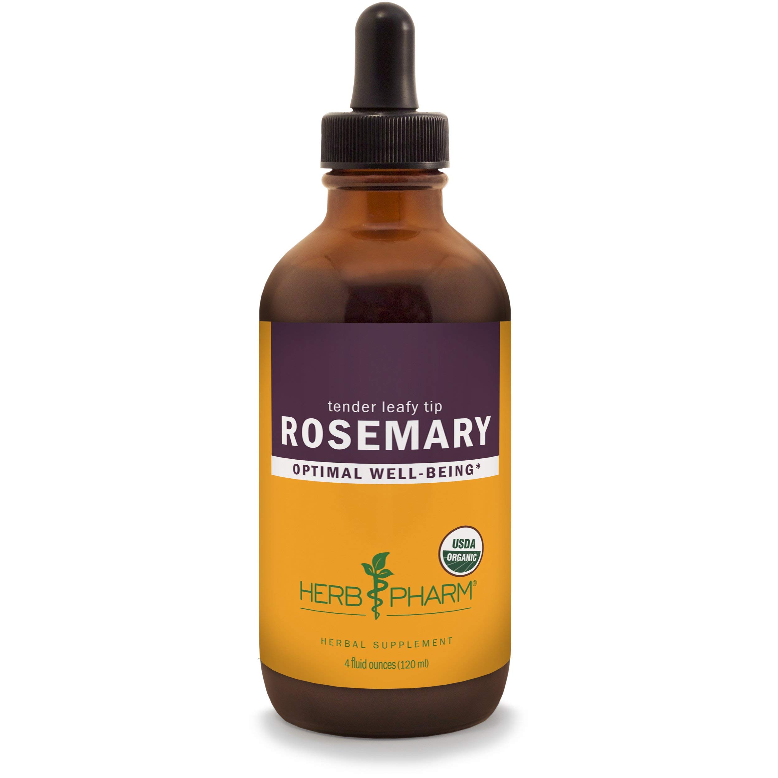 Herb Pharm Suplemento Fitoterápico de Alecrim em Extrato Líquido, 120 mL