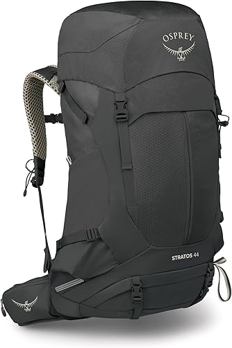 Miniatura 10 de Mochila de senderismo Osprey Stratos 34L para hombre, gris visión de túnel Algas marinas/Verde Matcha,Tunnel Vision Gris,Azul cetáceo,Rojo
