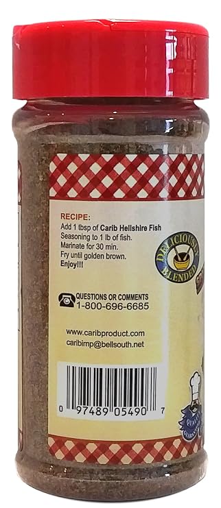 Carib Hellshire Fish Seasoning - 5 Oz