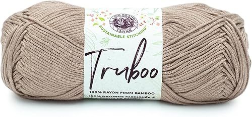Vista 50 de Lion Brand Yarn - Truboo Yarn (1 madeja), Cameo