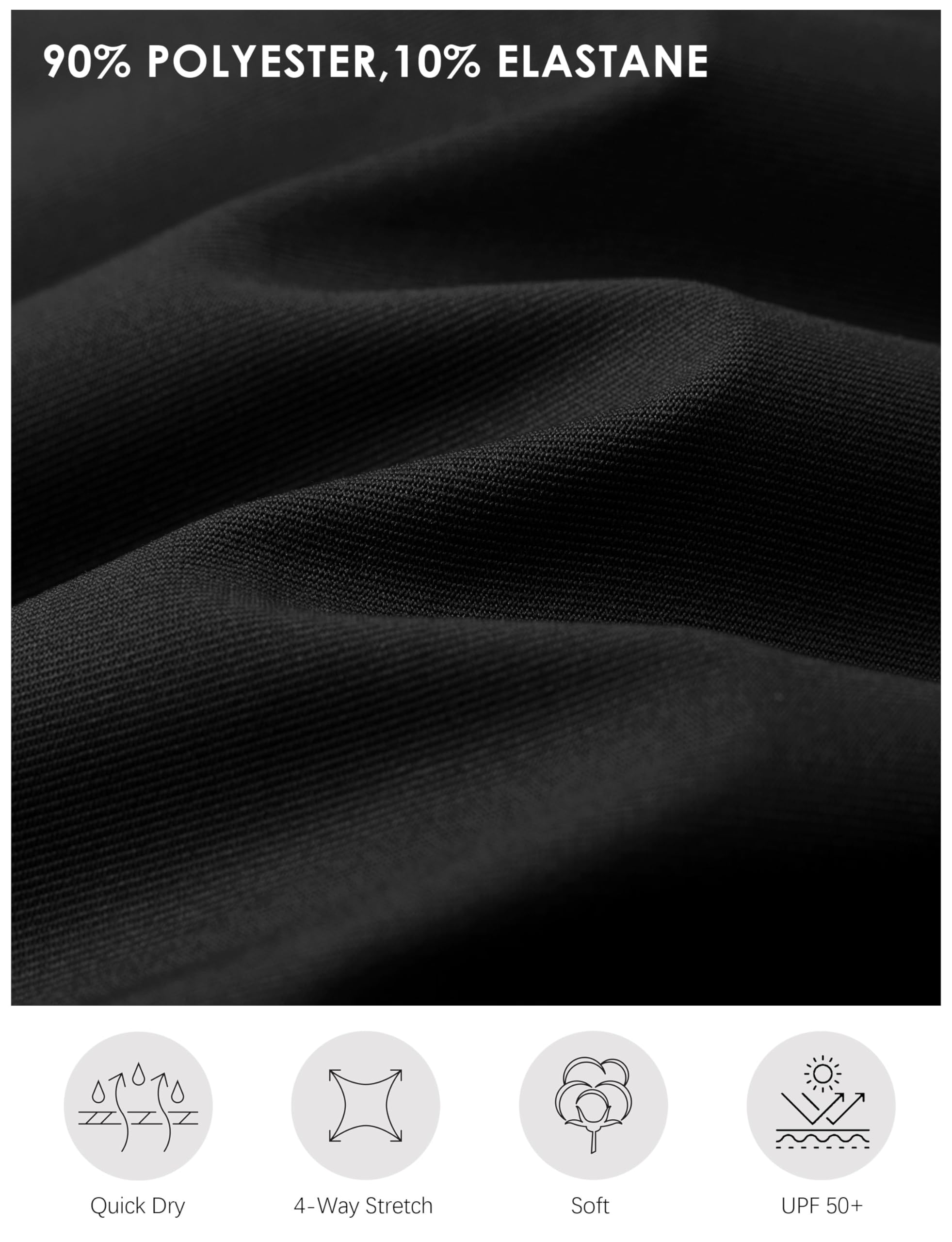 SANTINY Jupe-short longueur genou pour femme, 4 poches, taille haute, jupe de tennis et de golf avec short de 50,8 cm