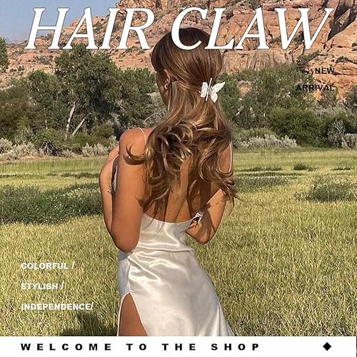 Miniatura 7 de Brinie Pinzas para el cabello con perlas, pinzas de metal dorado con lazo, pinzas antideslizantes para el cabello, accesorios para el cabello para