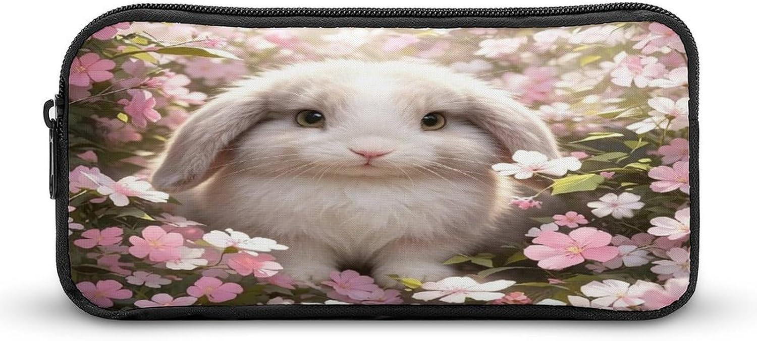 Garden Rabbit Makeup Bag Toiletry Bag Cosmetic Bag