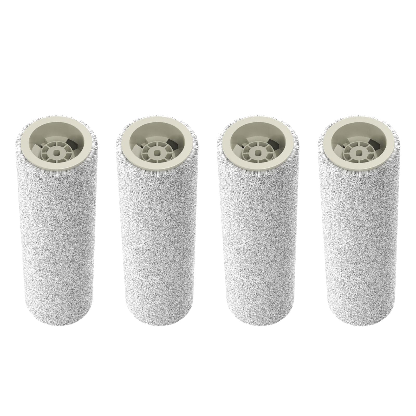 Tsophreniq Of 4 Replacement Main Brush Efficient Rolling Brush Set Suitable for Vacuum Cleaners Enhancing Cleaning Efficiency Pet Hair Cleaning Tool