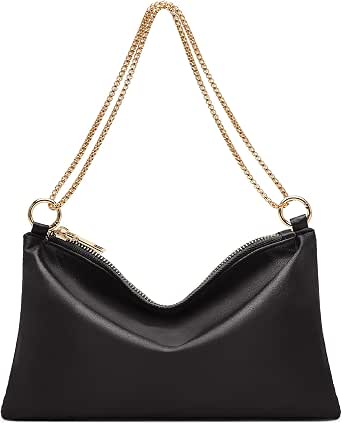 Women's Satin Evening Handbag Shoulder Bag Purse for Prom Engagement Cocktail Party Wedding