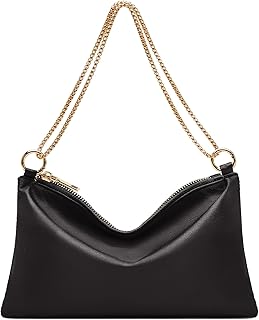 oscaurt Women's Evening Handbag Satin Shoulder Bag Purse for Prom Engagement Cocktail Party Wedding