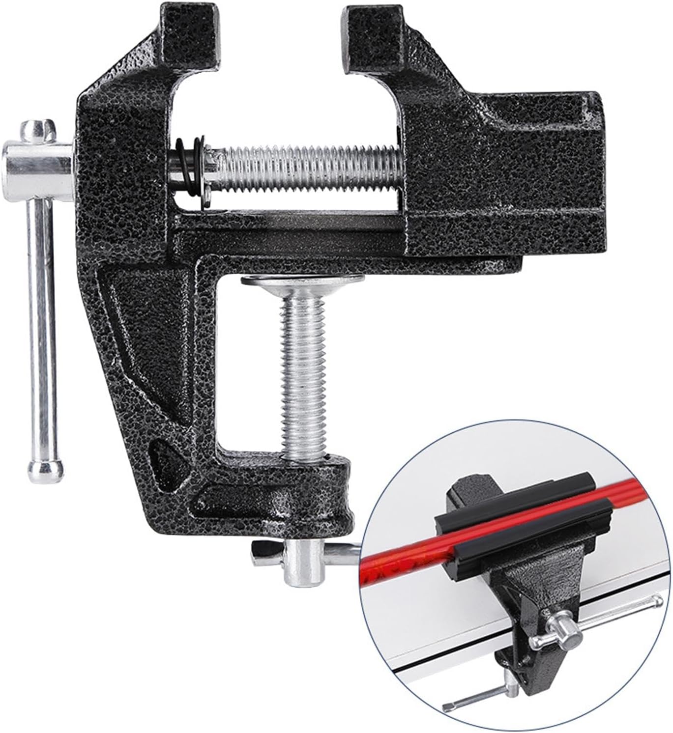Golf Club Grip Vise Clamp for Golf Drivers, Wedges, Irons, Putters Shaft