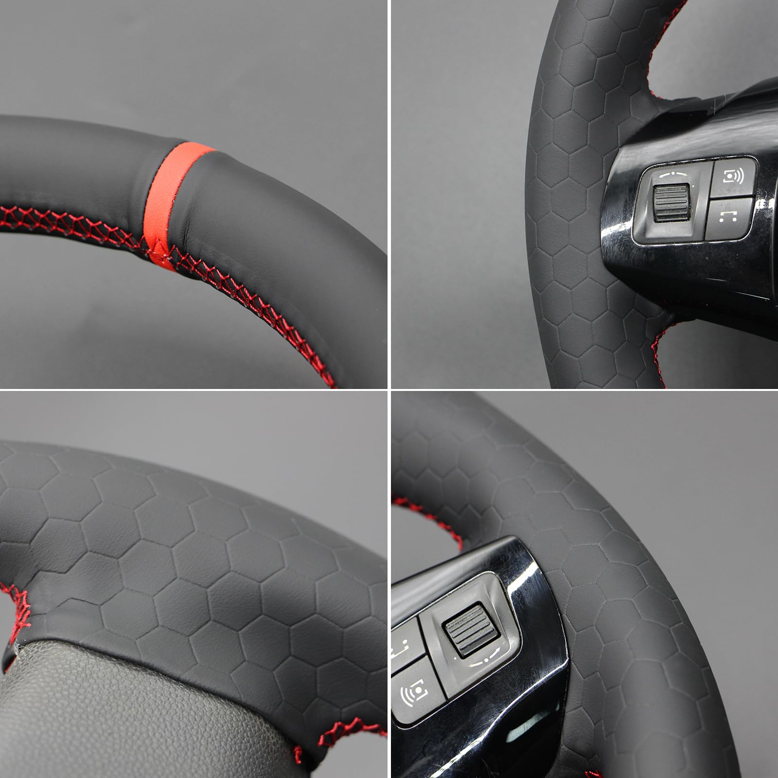 MEWANT Housse de Volant à Coudre pour Couvre-Volant Compatible avec Opel